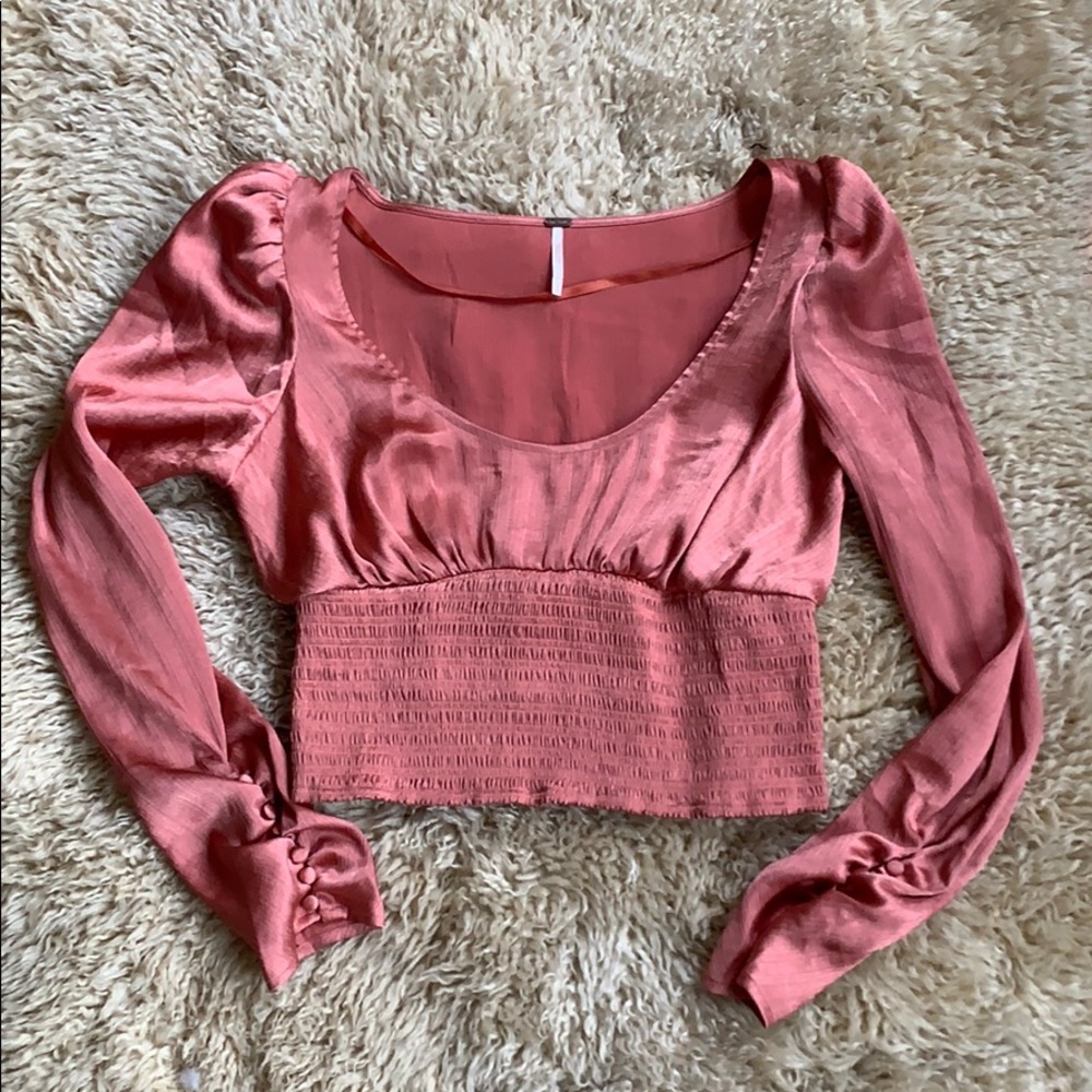 Gorgeous pink Free People Top